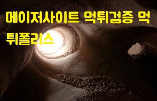 메이저사이트 먹튀검증 먹튀폴리스